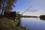 Ponton et pêche sur la Garonne - © Michel DUBAU